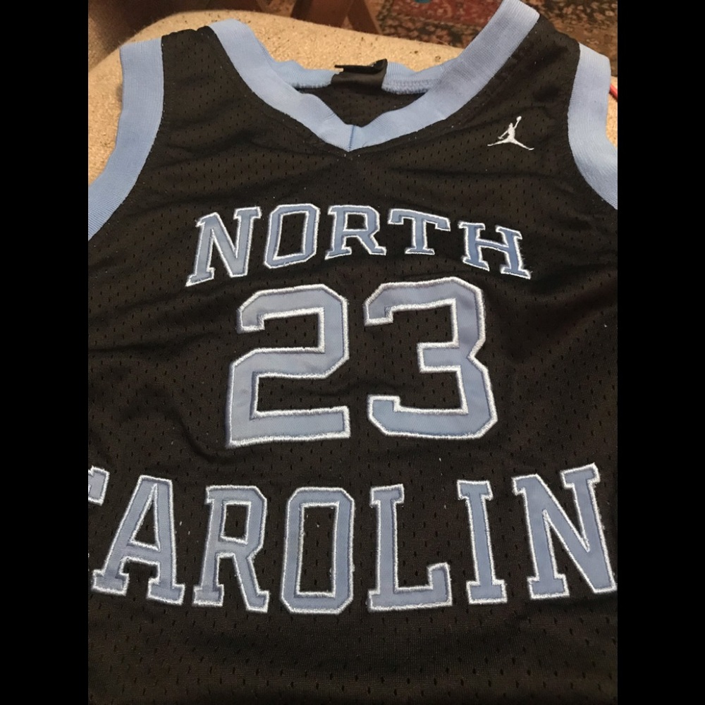 Michael Jordan 23 UNC youth jersey